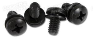 Door Lock Control Mount Screws. 4 Piece 63-67