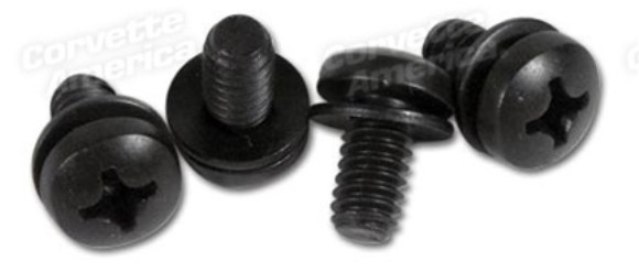 Door Lock Control Mount Screws. 4 Piece 63-67