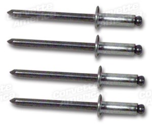 Rocker Panel Front Bracket Rivets. 4 Piece Set 63-67