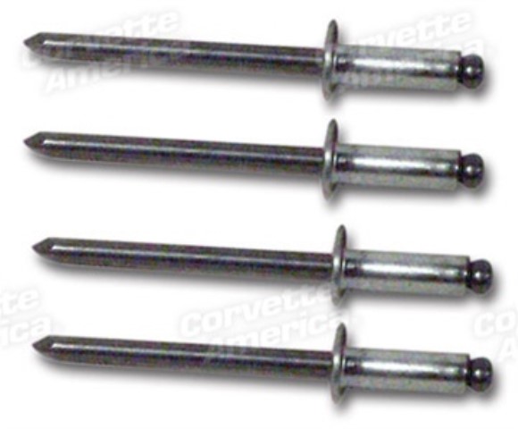 Rocker Panel Front Bracket Rivets. 4 Piece Set 63-67