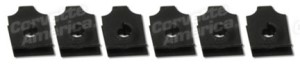 Grille Molding U-Nut Set. 6 Piece 63-64