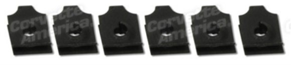 Grille Molding U-Nut Set. 6 Piece 63-64