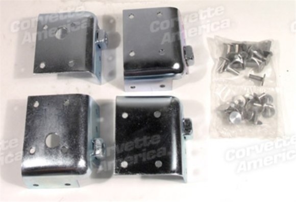 Seat Belt Corner Reinforcements. 4 Piece Set 63