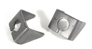 Park Brake Cable Brackets. Trailing Arm Front 65-67