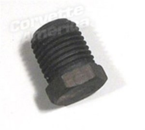 Intake Vacuum Plug. Fuel Injection W/O Power Brake 63-65
