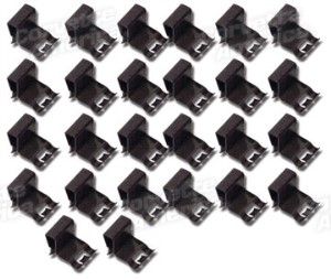 Rear Window Molding Clips. Coupe 26 Piece Set 63