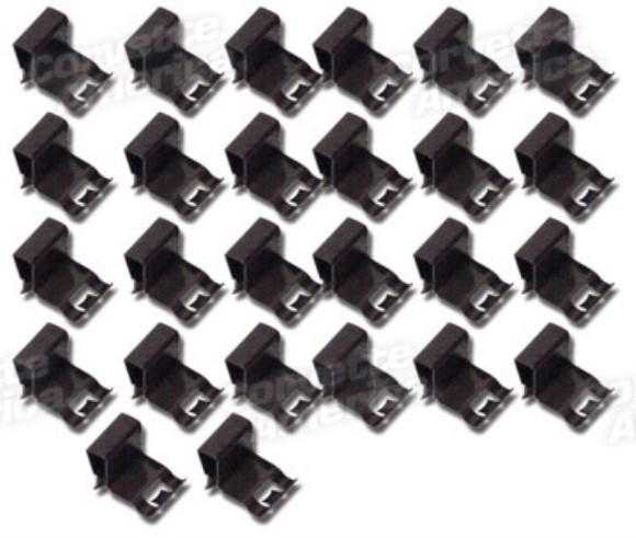 Rear Window Molding Clips. Coupe 26 Piece Set 63