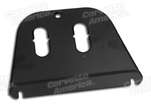 Heater Cover Plate. W/Air Conditioning 63-67