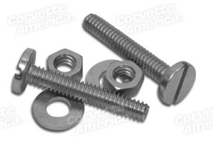 Hood Bumper Bolt Set. 60-76