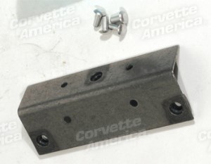 Hood Latch Nut Plate. W/Rivets 63-67