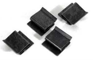Rear Quarter Panel Clips. Coupe 4 Piece Set 63-67