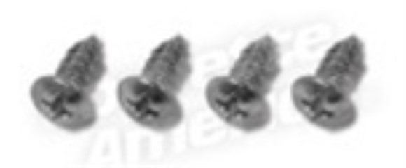 Pinchwelt Cap Screw Set. Coupe-4 Piece 63-67