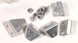 Rear Quarter Panel Supports & Rivets. Coupe 64-65
