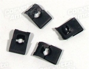 Rear Quarter Panel U-Nuts. Convertible 4 Piece Set 63-67