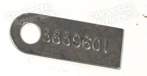 Transmission Tag. 3839601 4 Speed Close Ratio 365/375HP 64