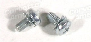 Turn Signal Cancel Cam Screws & Lockwashers. 63-67