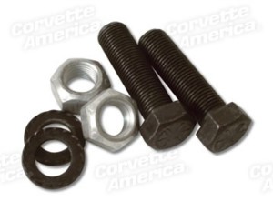 Lower A-Arm Shaft Bolt, Washer & Nut Set. 63-82