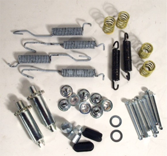 Brake Shoe Hardware Kit. Front 56-62