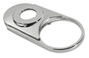 Steering Column Bezel. Chrome 53-57