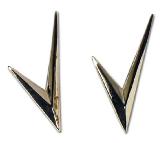 Emblems. Side Script Gold V'S 55