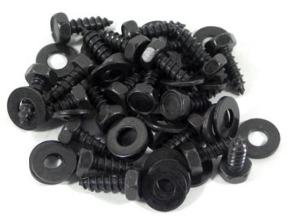 Inner Fender Reinforcement Screws. Upper & Lower 48 Piece 58-62