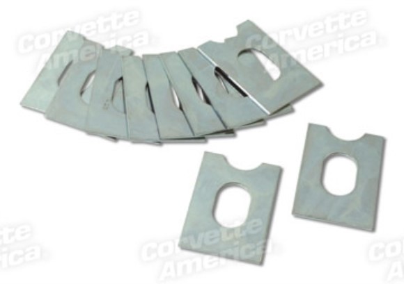 Body Mount Shims. Metal 10 Piece Set 53-62