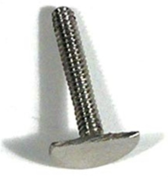 Hardtop Rear Window Retainer T-Bolt. 7/8 Inch 56-62