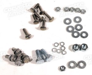 Cowl Vent & Mechanism Mount Kit. 35 Piece 58-62