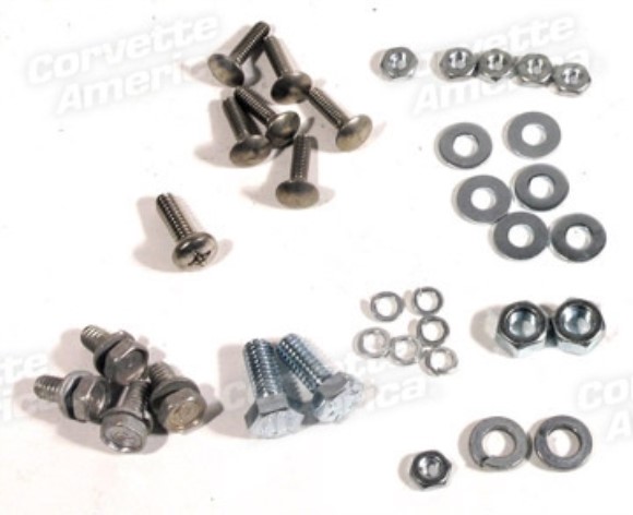 Cowl Vent & Mechanism Mount Kit. 35 Piece 58-62