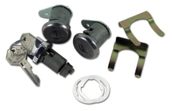 Lock Set. Ignition/Doors 61-64