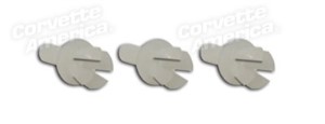 Horn Contact Plastic Rivets. 3 Piece Set 56-82