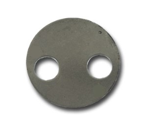 Rear Axle Ratio Metal ID Tag. 3.36 55-62