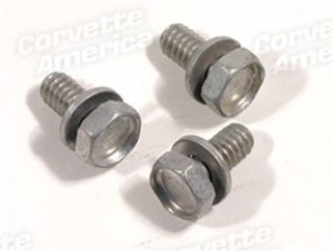 Trunk Lid Lock Mechanism Bolts. 3 Piece 61-62