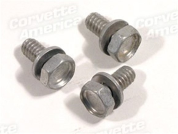 Trunk Lid Lock Mechanism Bolts. 3 Piece 61-62