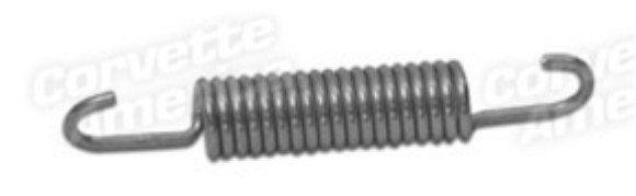 Park Brake Shoe Spring. Lower- Stainless Steel 65-82