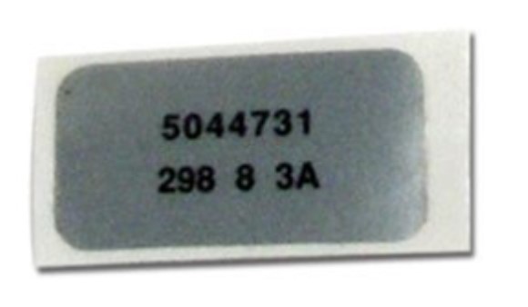 Label. Windshield Wiper Motor 69