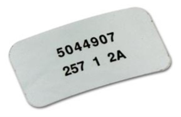 Label. Windshield Wiper Motor 79-82