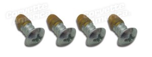 Fender Top Molding Screws. 4 Piece 68-72