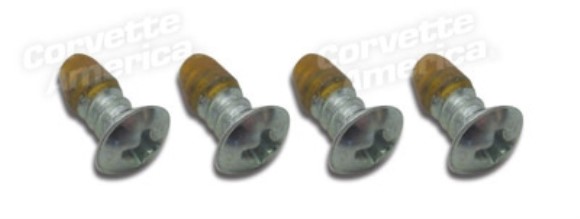 Fender Top Molding Screws. 4 Piece 68-72
