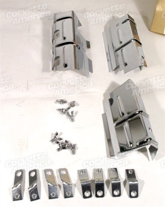 Ignition Shields. Spark Plug 3 Piece Set 70E 69-70