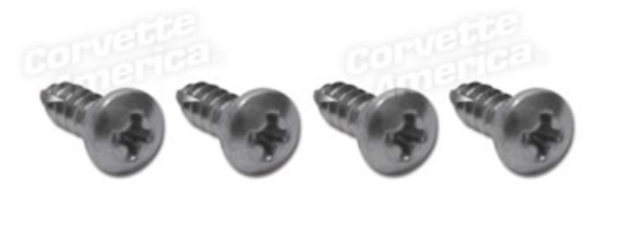 Seat Back Release Bezel Screws. 4 Piece 70-78