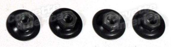 Sport Mirror Mounting Nuts. 4 Piece Set 68-82