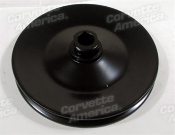 Power Steering Pump Pulley. Stamped Steel 63-74