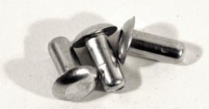 Washer Bottle Bracket To Fender Rivets. 63-70