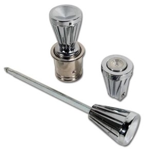 Dash Knobs. Headlight/Wiper/Lighter 3 Piece Set 64