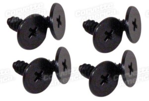 Windshield Pillar Weatherstrip Retainer Screws - 8pc 63-67