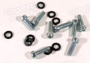 Seat Track Screws & Lockwashers. 16 Piece Set 67