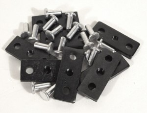 Filler Panel Nut Plate & Rivet Set. 63-67