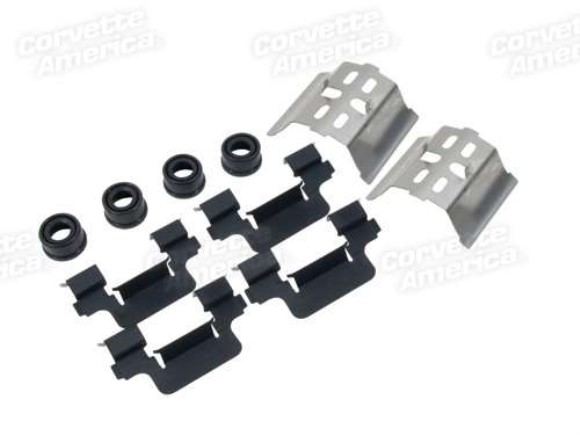 Brake Pad Hardware Kit. Rear 97-04