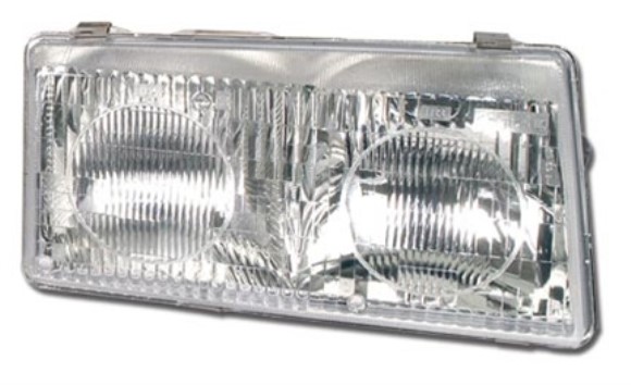 Headlight Lens. RH 97-04